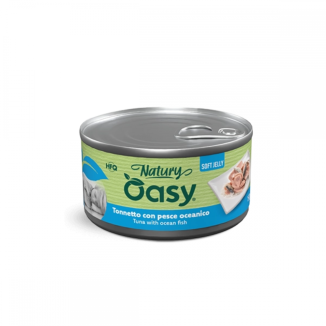 Oasy  Dog Soft Jelly - Tonnetto Con Pesce Oceanico 150Gr  cibo umido per cani
