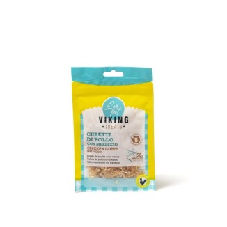 Leopet Viking Cat Cubetti Di Pollo/Merluzzo 50 Gr