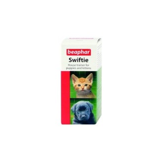 Beaphar Swiftie Trainer 20 ml - Gocce Educative per Cuccioli e Gattini, Interrompe Cattive Abitudini