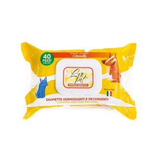 Leopet Salviette Citronella 40 Pz