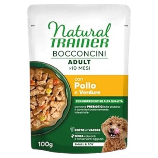 Natural Trainer cane Busta 100 Gr Pollo cibo umido