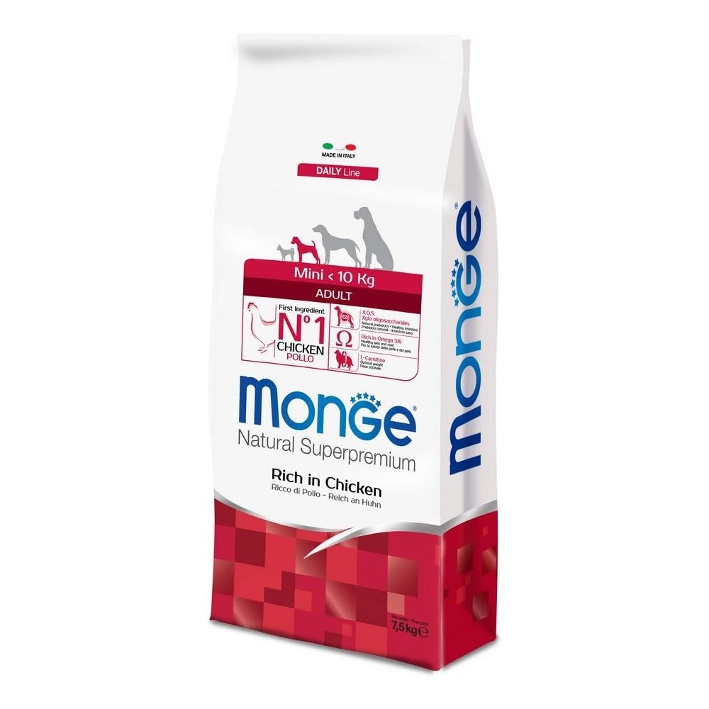 Monge Dog Mini Adult Pollo 7.5 Kg