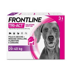 Frontiline Tri Act 20/40 Kg 6 pipette