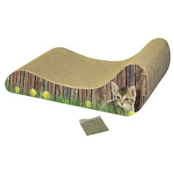 Nobby Tiragraffi In Cartone Con Erba Gatta Lounge