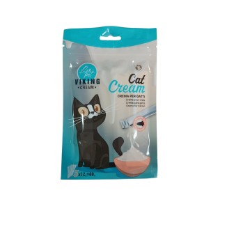 Leopet Viking bustine gatto Cream Salmone 60 Gr