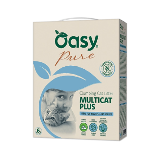 Oasy Lettiera Minerale Pure Multicat 6 Lt