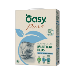 Oasy Lettiera Minerale Pure Multicat 6 Lt