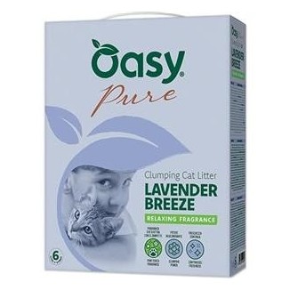 Oasy Lettiera Minerale Pure Lavander 6 Lt