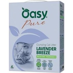 Oasy Lettiera Minerale Pure Lavander 6 Lt