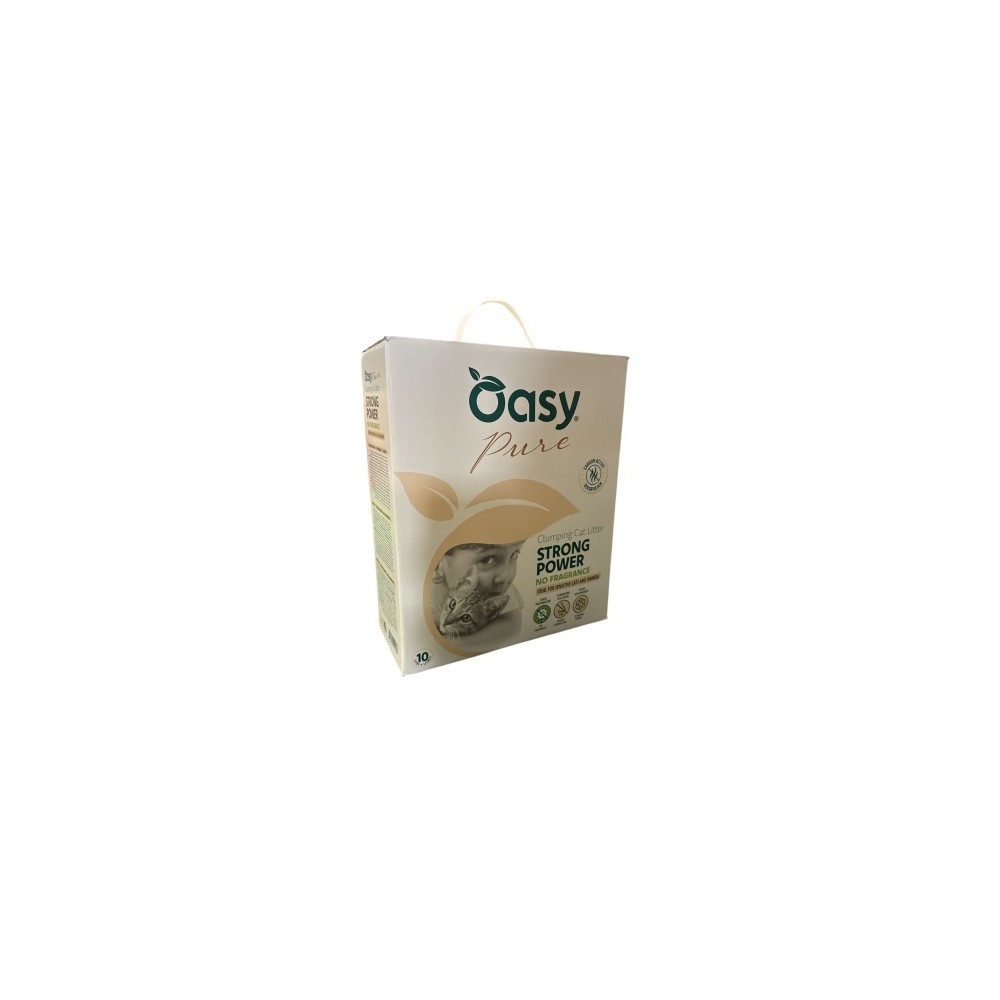 Oasy Lettiera Minerale Pure Carboni Attivi Neutra 6 Lt