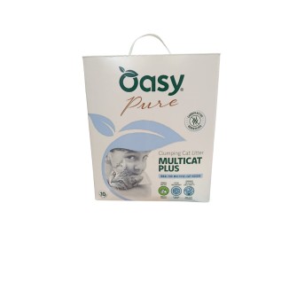 Oasy Lettiera Minerale Pure Multicat 10 Lt