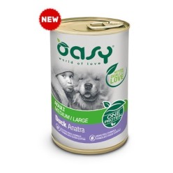 Oasy Dog mono proteico  Medium/Large Anatra  400 Gr cibo umido per cani