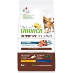 Natural trainer crocchette cane  Mini Grain free Trota 2 Kg