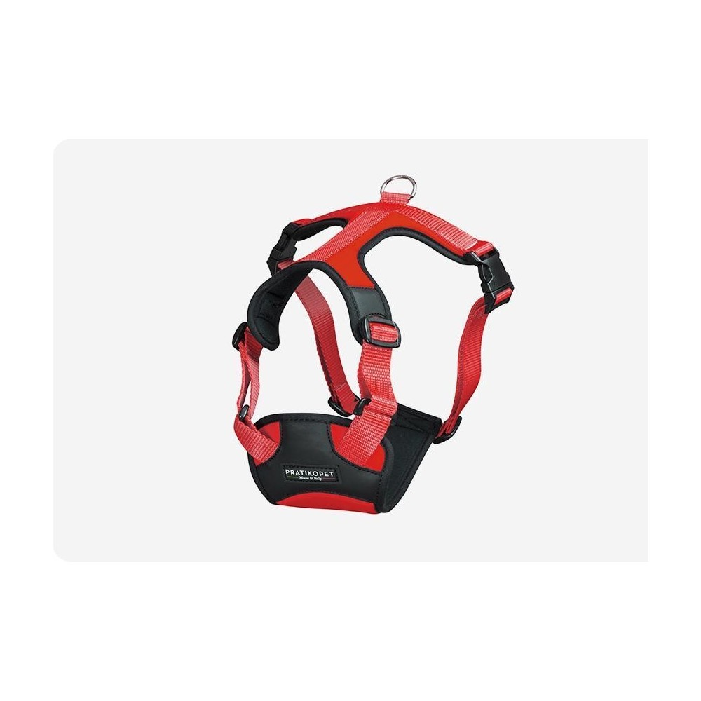 Pettorina Pratiko Energy Rossa Lycra Tg.2