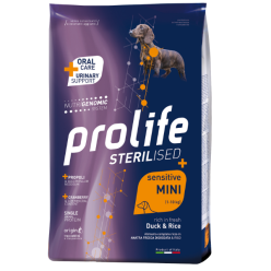 Prolife Crocchette Cane  Sterilised Mini Anatra/Riso 2 kg