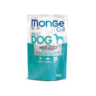 Monge Grill Dog Adult 100 Gr Merluzzo
