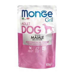 Monge Grill Dog Adult 100 Gr Maiale