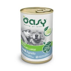 Oasy Dog mono proteico  Medium/Large Agnello 400 Gr  cibo umido per cani