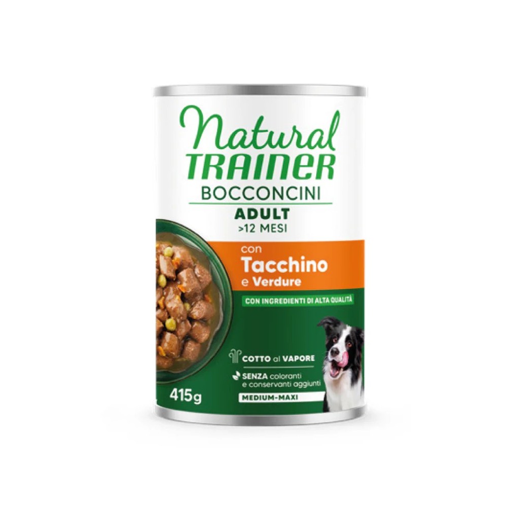 Natural Trainer cane  Bocconi 400 Gr Tacchino