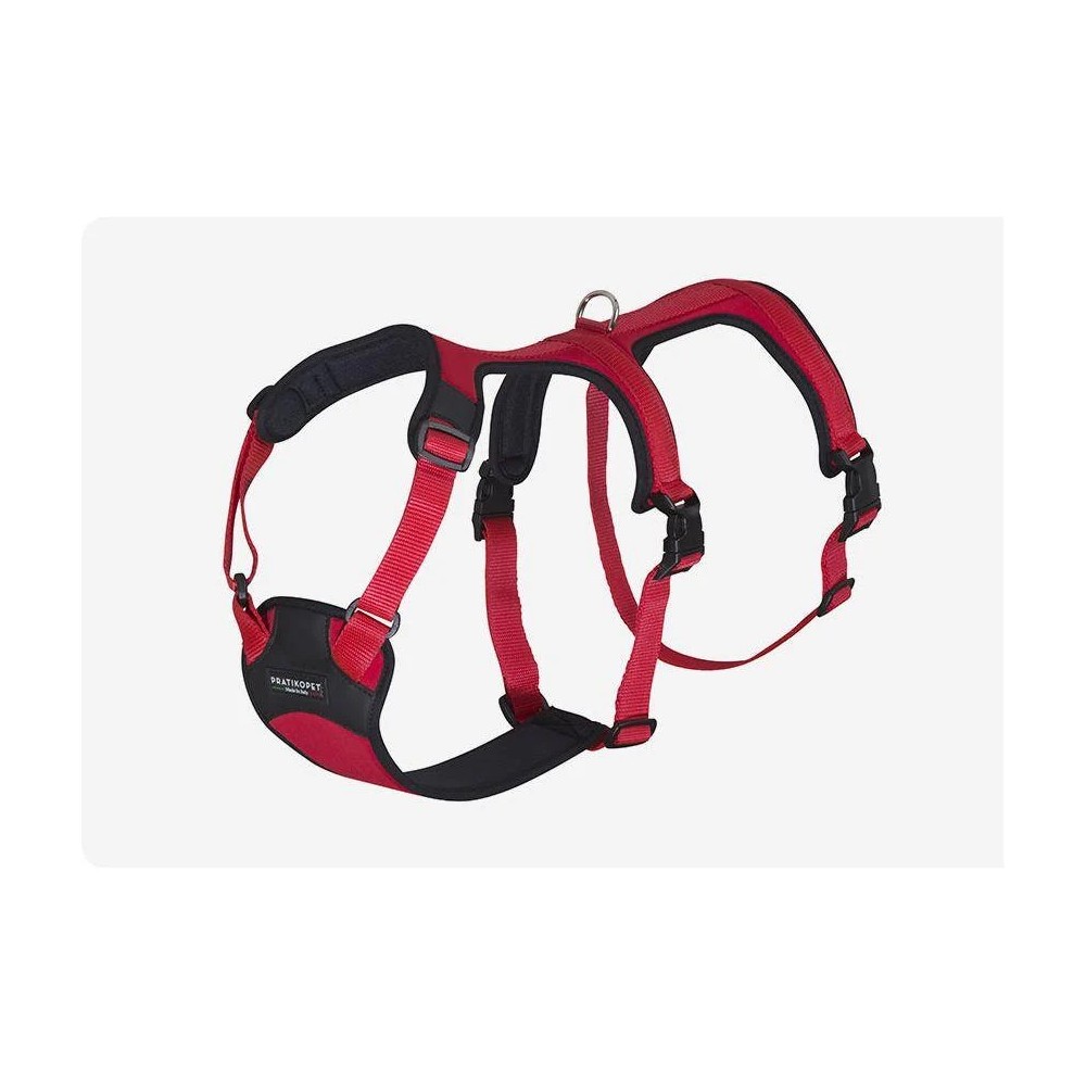 Pettorina Pratiko Energy Antif. Rosso  Tg 4