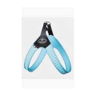 Pettorina Pratiko Azzurra/Pois+Clip Tg.1