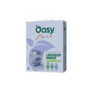 Oasy Gatto Lettiera Agglomerante  Minerale Pure Lavanda 10 Lt