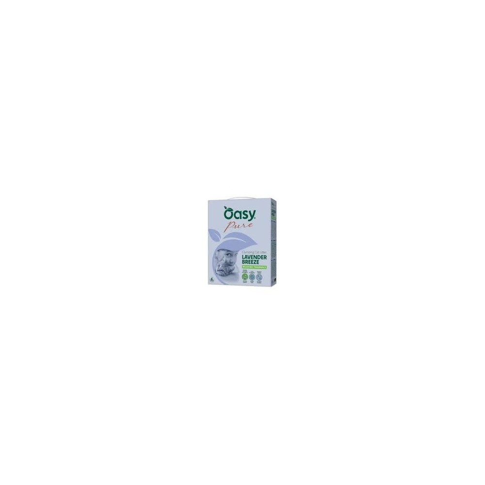 Oasy Gatto Lettiera Agglomerante  Minerale Pure Lavanda 10 Lt