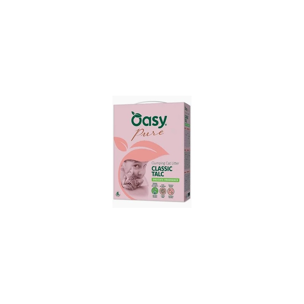 Oasy Gatto  Lettiera Agglomerante Minerale Talco 10 Lt