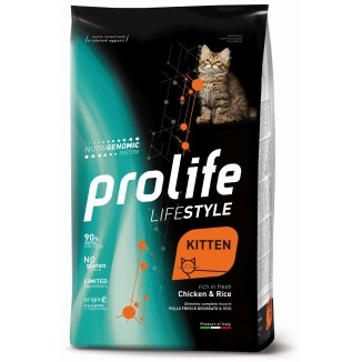 Prolife Crocchette Kitten Pollo 400 Gr
