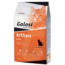 Crocchette gatto Golosi Kitten Pollo 1.5 Kg