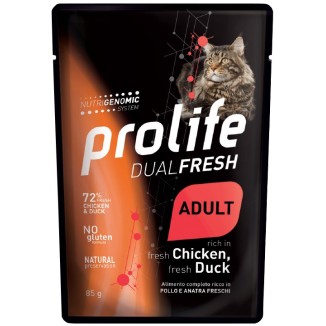 Prolife Gatto Adult Manzo/Pollo 85 Gr cibo umido