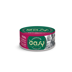 Oasy More Love Lattina Pollo/Agnello/Broccoli Cibo umido per gatti