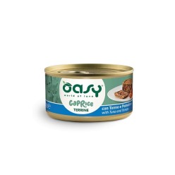 Oasy Caprice Terrine 85 Gr Tonno/Pomodoro Cibo umido per gatti