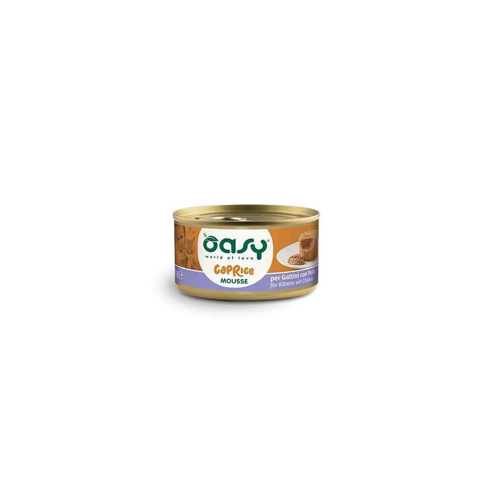 Oasy Mousse Pollo Per Gattini 70 Gr