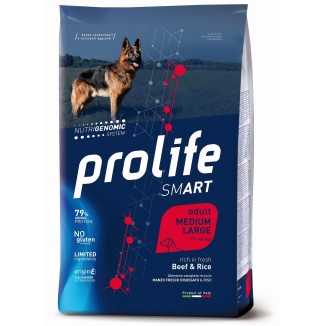 Prolife  Smart Crocchette Cane  Manzo/Riso 12 Kg