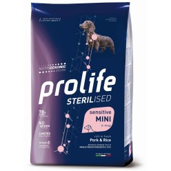 Prolife Crocchette Cane Sterilised Mini Pork/Rice 2 Kg