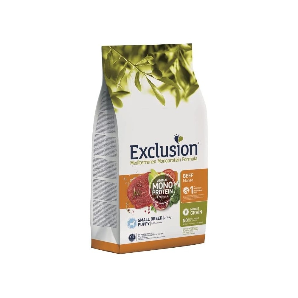 Exclusion  Monoproteico crocchette cane  Puppy manzo 7 Kg