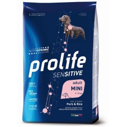 Prolife Sensitive Crocchette Cane  Maiale E Riso Mini 2Kg