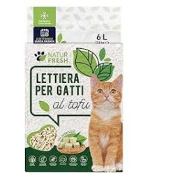 Lettiera Per Gatti Al Tofu 6Lt