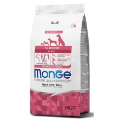 Monge Dog crocchette cane  Adult Manzo e Riso 12 Kg