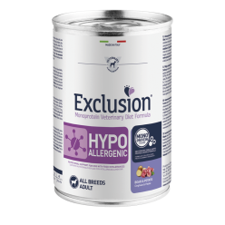 Exclusion  Diet Hypo  cinghiale e piselli 200 Gr cibo umido per cane