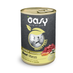 Oasy Adult Grain Free Manzo Zucca Carote 400 Gr