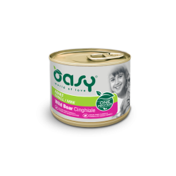 Oasy Dog Monoproteico Mini Lattine 200 Gr Cinghiale cibo umido