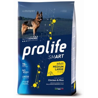 Prolife Smart Crocchette Cane  Adult  Pollo 12 Kg