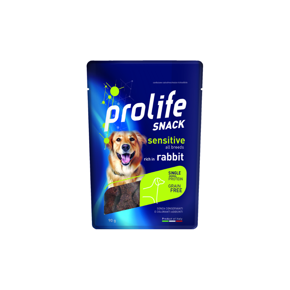 Prolife Dog Snack Monoproteico Grain Free  Coniglio 90 G