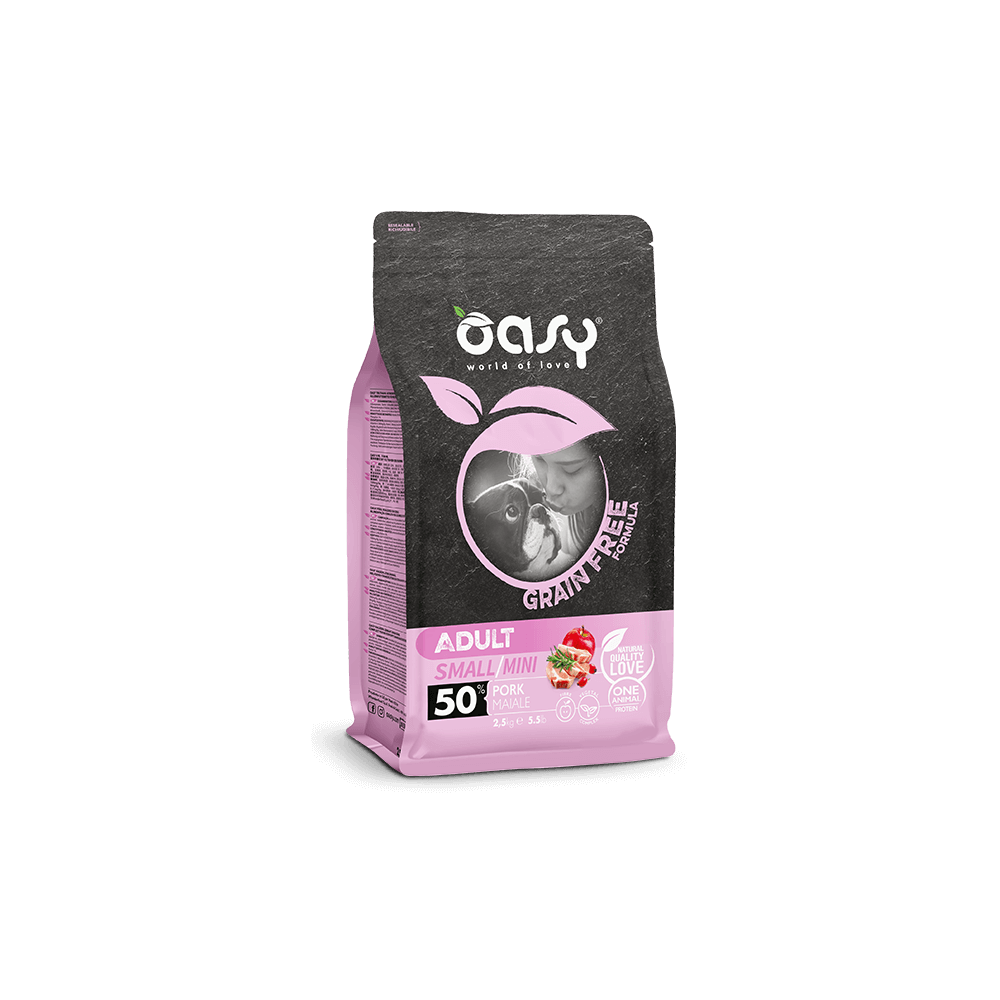 Oasy Gf Maiale Mini 2.5 Kg