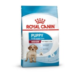 oyal Canin Crocchette cane Puppy Medium 15 Kg ACQUISTO MINIMO 2 PZ