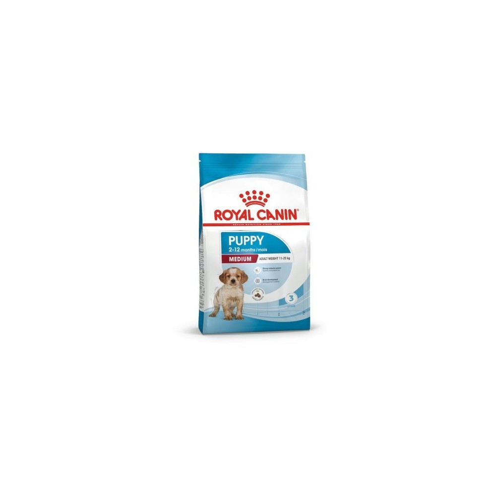oyal Canin Crocchette cane Puppy Medium 15 Kg ACQUISTO MINIMO 2 PZ