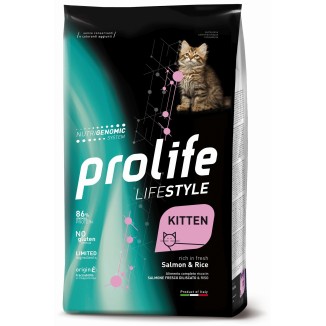 Prolife Cat Kitten Salmone/Riso 1.5Kg