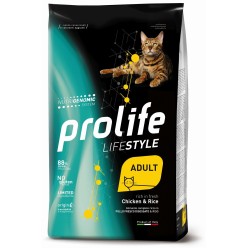 Prolife Crocchette gatto  Adult Pollo E Riso 1.5 Kg